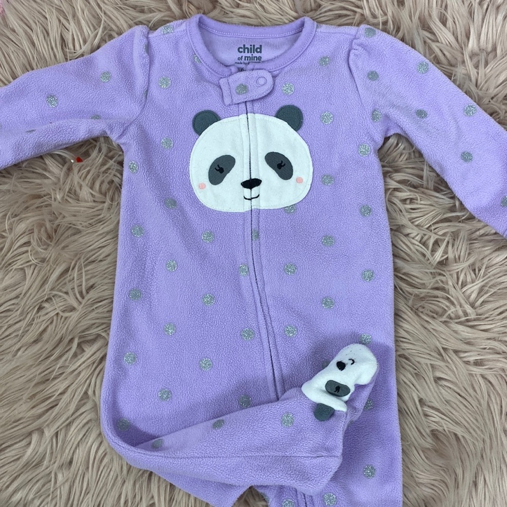 Panda Fleece Sleeper